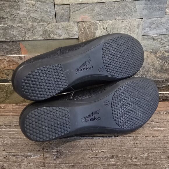 Dansko Fawna Women's Black Leather Mary Jane Shoes Size 42 US 11.5 - Picture 9 of 9